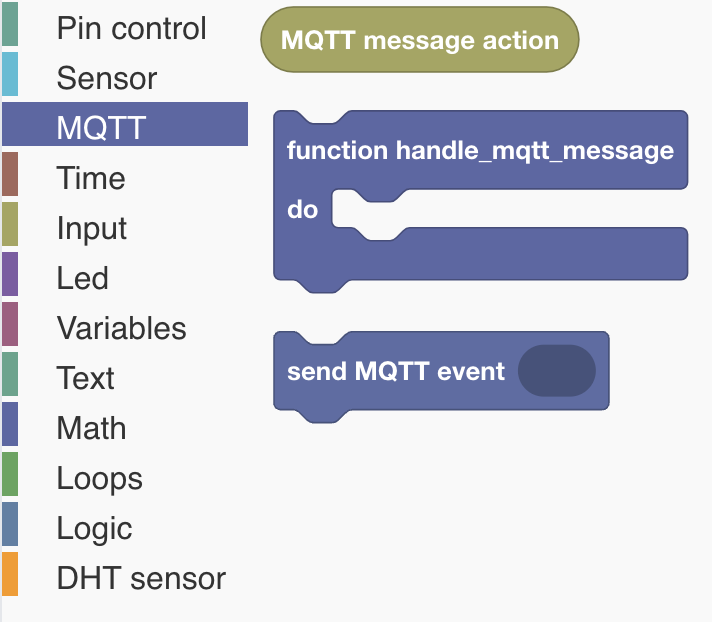 MQTT Block Example